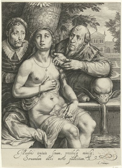 Susanna és a vének alkotó: Jacob Matham