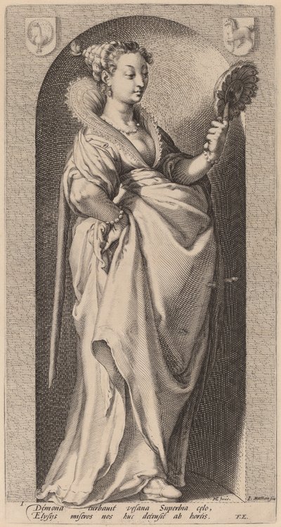 Büszkeség alkotó: Jacob Matham after Hendrik Goltzius