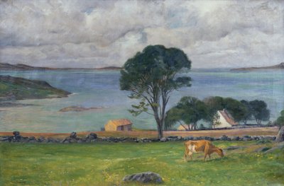Tehenek a tájban alkotó: Jacob Sømme