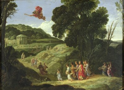Merkúr és Herse, 1605-2008 körül alkotó: Jacob Symonsz Pynas or Pinas