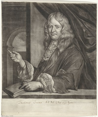 Theodorus Craanen portréja alkotó: Jacob Toorenvliet