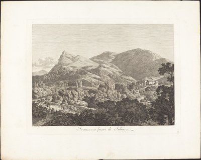 Francesco Subiacaón kívül alkotó: Jacob Wilhelm Mechau