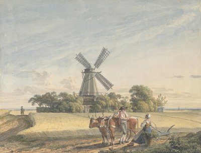 Táj, 1785. alkotó: Jacob Wilhelm Mechau