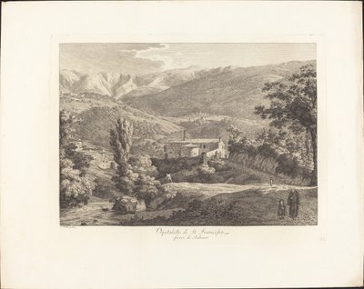 Ospitaletto di San Francesco, Subiacon kívül alkotó: Jacob Wilhelm Mechau