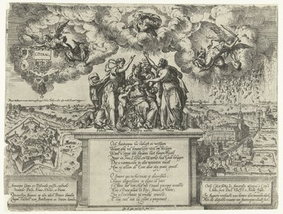 Az antwerpeni fellegvár meghódításának allegóriája, 1577 alkotó: Jacob de Gheyn (I)