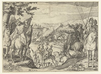 lovas küzdelem A Lovasiskola (sorozat címe) alkotó: Jacob de Gheyn (II) (workshop of)