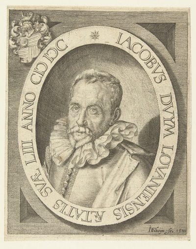 Jacobus Duym portréja 53 évesen alkotó: Jacob de Gheyn (II)