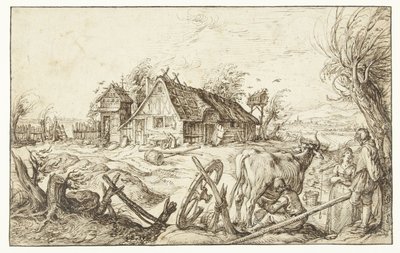 A farm A tanyasi vagy vidéki élet Élet a vidéken (?) alkotó: Jacob de Gheyn (II)