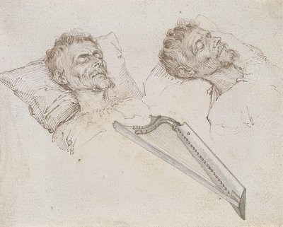 Karel van Mander a halálos ágyán alkotó: Jacob de Gheyn II