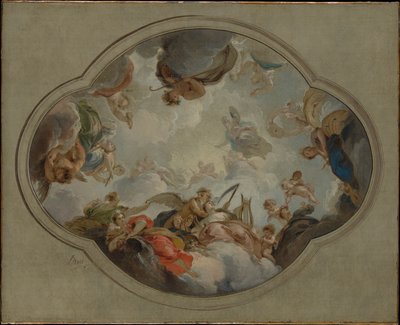 A művészetek allegóriája alkotó: Jacob de Wit