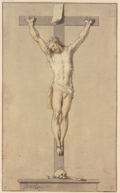 Krisztus a kereszten alkotó: Jacob de Wit