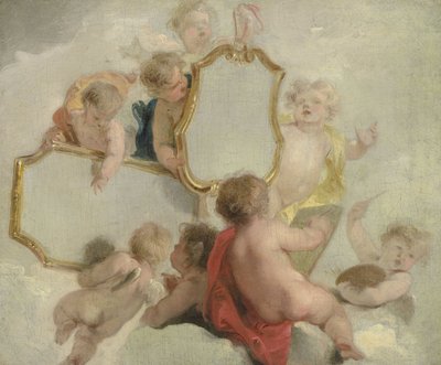 Putti tükrökkel alkotó: Jacob de Wit