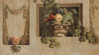 Csendélet gyümölcs- és virágfüzérekkel alkotó: Jacob van Campen