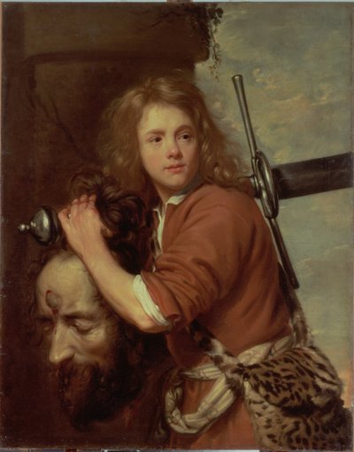 Dávid Góliát fejét viselő, 1643 alkotó: Jacob van Oost