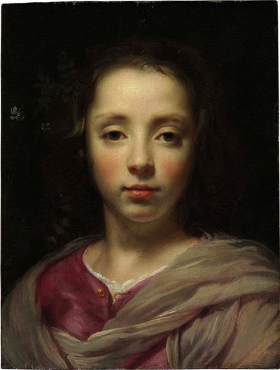 Egy fiatal lány feje alkotó: Jacob van Oost