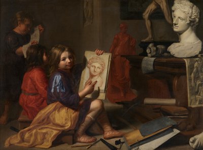 A Művész Stúdiója alkotó: Jacob van Oost