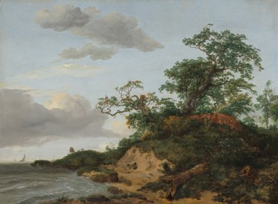 Dűnék a tenger mellett alkotó: Jacob van Ruisdael