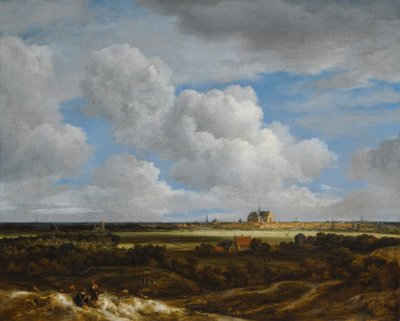 Német: Blick auf Haarlem Haarlem látképe (Haerlempje) alkotó: Jacob van Ruisdael