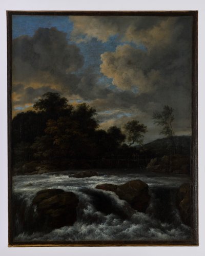 Táj vízeséssel alkotó: Jacob van Ruisdael