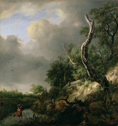 Dűnék Haarlem közelében alkotó: Jacob van Ruisdael