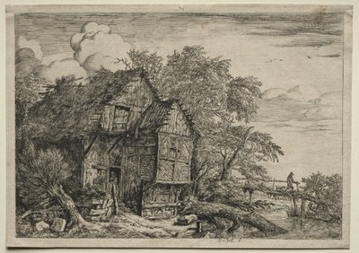 A Kis Híd alkotó: Jacob van Ruisdael