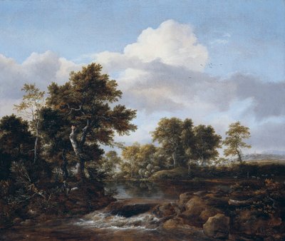 Erdős táj patakkal alkotó: Jacob van Ruisdael