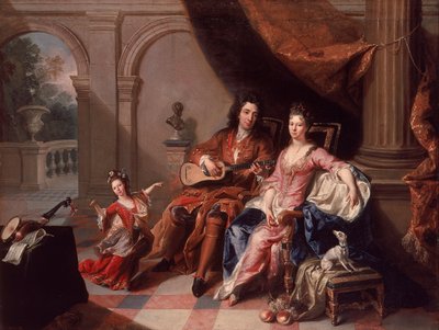 A gitáros alkotó: Jacob van Schuppen