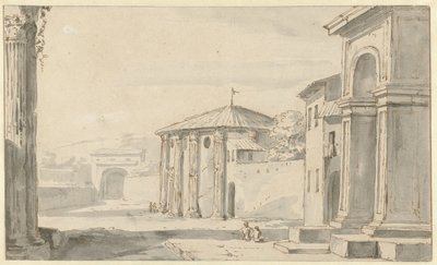 Arc Rómában alkotó: Jacob van der Ulft