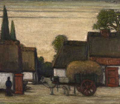 Szénakocsi (olaj, vászon) alkotó: Jacobs Smits