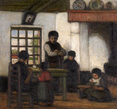 Belső a Campine-ból (olaj, vászon) alkotó: Jacobs Smits