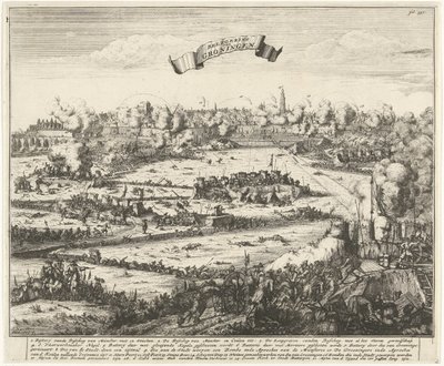 Groningen ostroma, 1672 Groningen ostroma (cím a tárgyon) alkotó: Jacobus Harrewijn