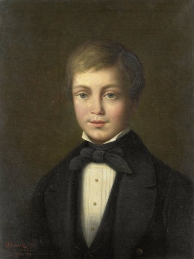 Jacob van Eeghen (1818-34). Tizenkét évesen alkotó: Jacobus Hermanus Otterbeek