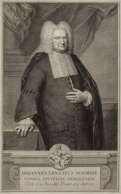 Johann Ernst Schmidt, 1732 körül alkotó: Jacobus Houbracken