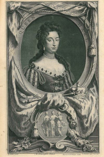 Queen Mary alkotó: Jacobus Houbracken