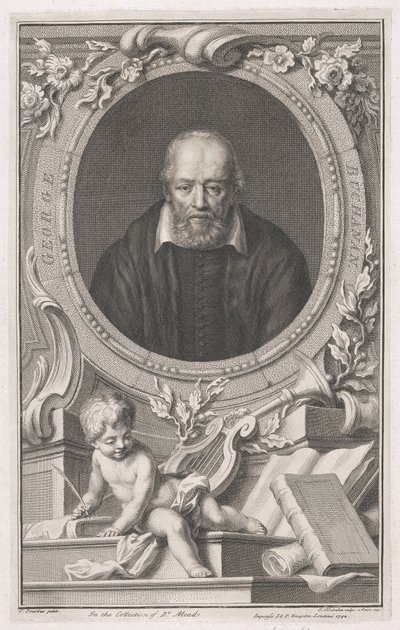 George Buchanan alkotó: Jacobus Houbraken