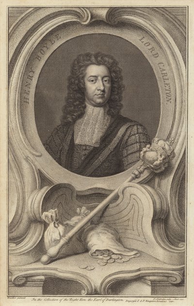 Henry Boyle, Carleton 1. báró, angol-ír politikus alkotó: Jacobus Houbraken