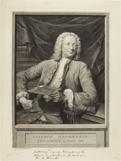 Jacob Houbraken alkotó: Jacobus Houbraken