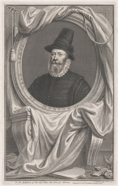 James Douglas, Morton negyedik grófja, 1581 alkotó: Jacobus Houbraken