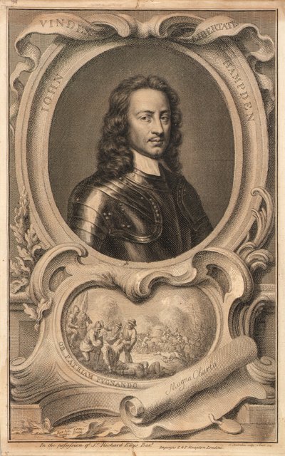 John Hampden alkotó: Jacobus Houbraken