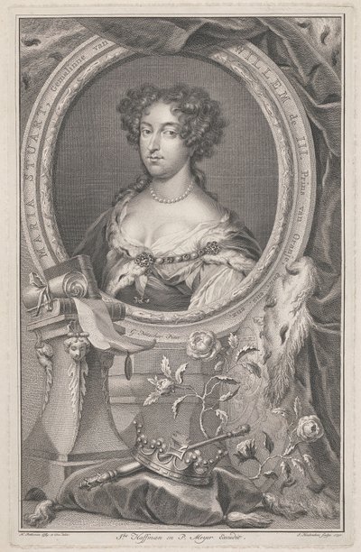 II. Mária királynő alkotó: Jacobus Houbraken