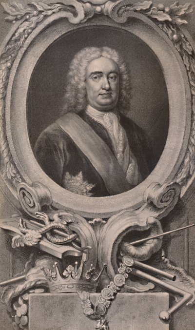 Sir Robert Walpole, angol államférfi és miniszterelnök, 1746 1894 alkotó: Jacobus Houbraken