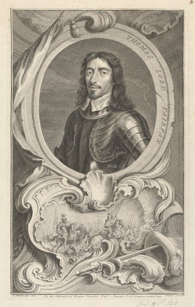 Thomas Fairfax, Cameron 3. Lord Fairfax alkotó: Jacobus Houbraken
