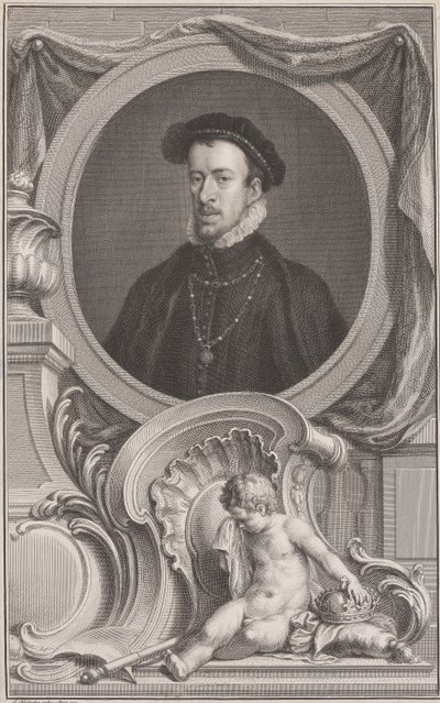 Thomas Howard, Norfolk hercege alkotó: Jacobus Houbraken