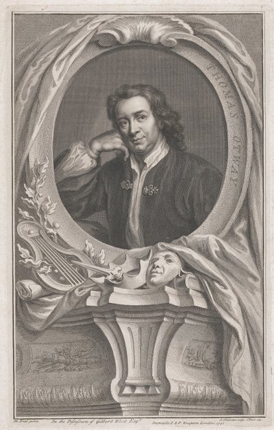 Thomas Otway alkotó: Jacobus Houbraken