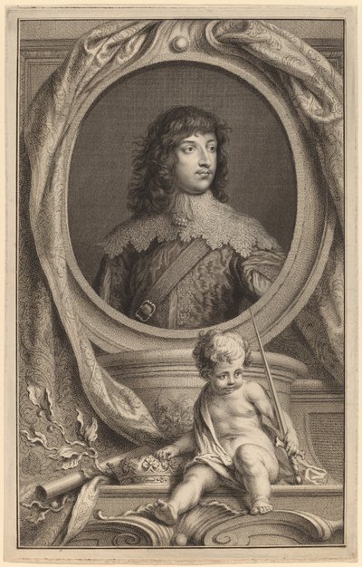 William Russell, Bedford 1. hercege alkotó: Jacobus Houbraken after Sir Anthony van Dyck