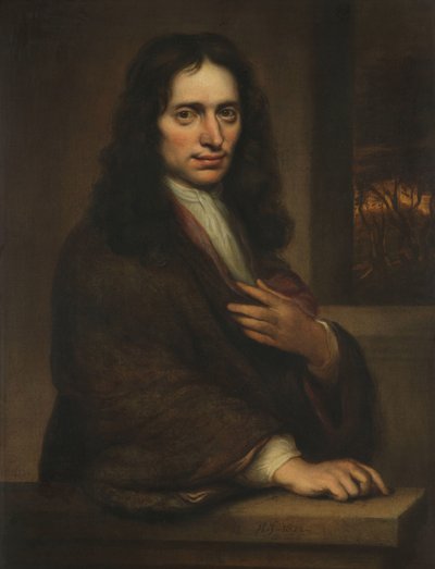 Egy férfi portréja alkotó: Jacobus Levecq