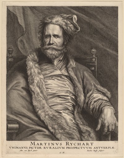 Martin Rijckaert alkotó: Jacobus Neeffs, after Sir Anthony van Dyck