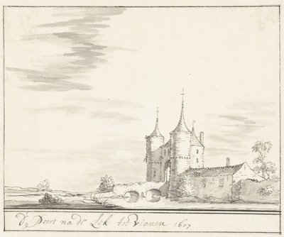 A Lek kapuja Vianenben 1607-ben alkotó: Jacobus Stellingwerff
