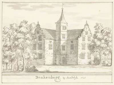A Drakenburg kastély Soestdijk közelében alkotó: Jacobus Stellingwerff