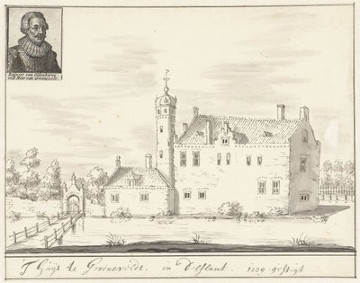 Groenevelt kastély Delflandban alkotó: Jacobus Stellingwerff